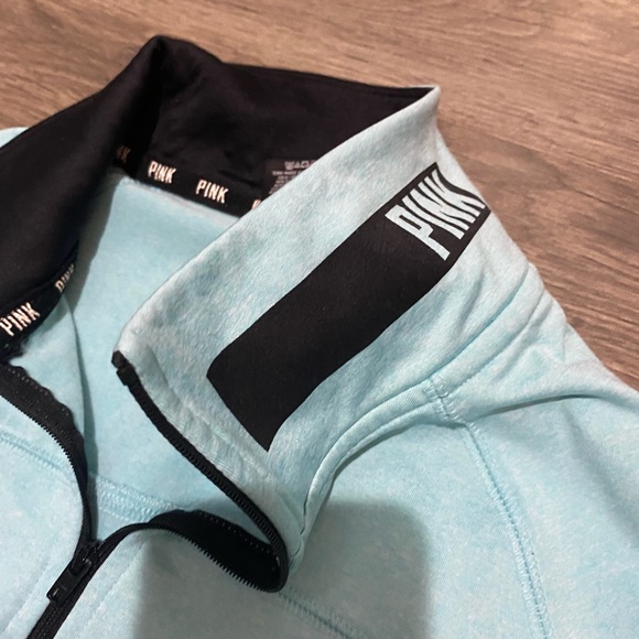 ❌SOLD❌PINK 1/4 zip - Picture 2 of 6